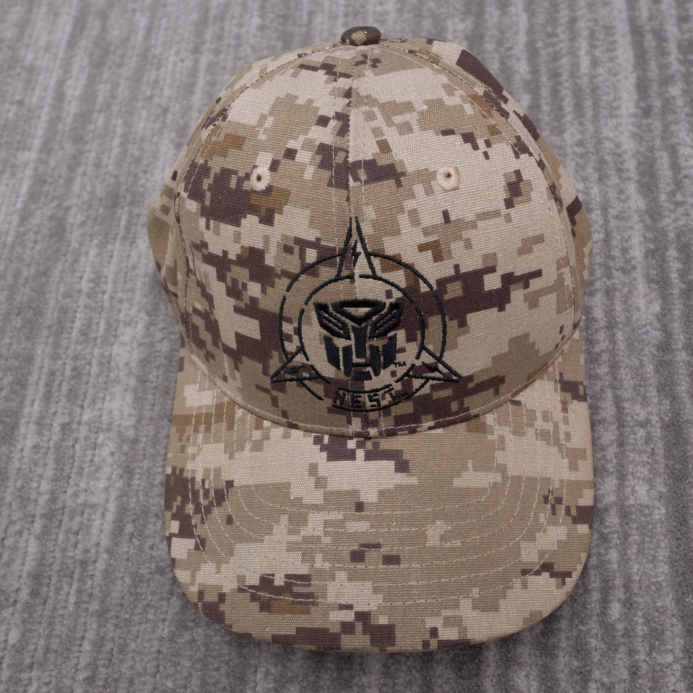 Universal Studios Transformers NEST Hat Adult One Size Camo Excellent Adjustable